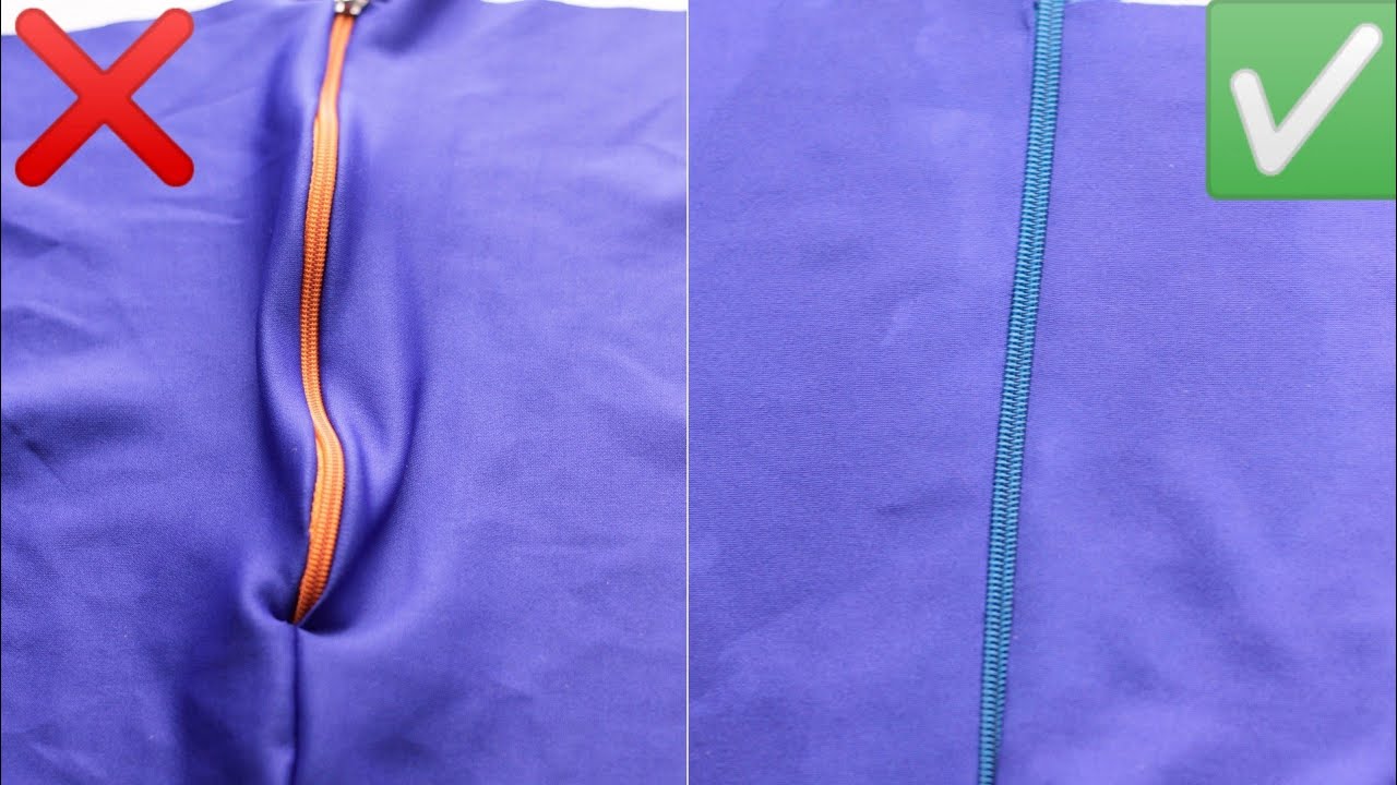 How To Sew A Zipper On Stretch Fabric? Sewing Team