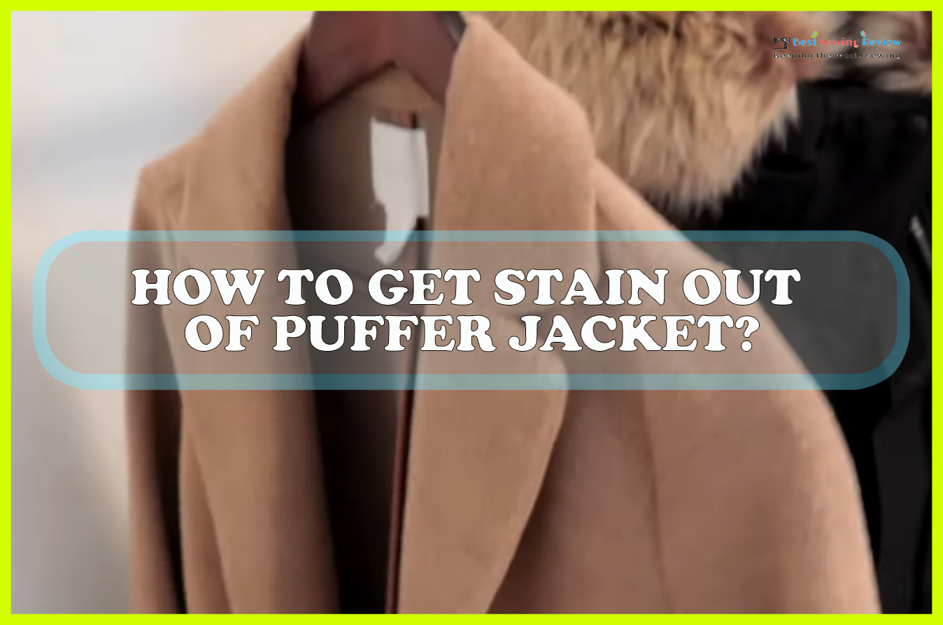 How to get stains out of puffer on sale jacket